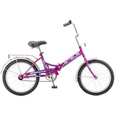 Городской велосипед STELS Pilot 410 20 Z011 (2018) фиолетовый 13.5" (требует финальной сборки)