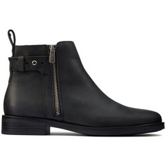 Ботинки Clarks , размер 37 , black leather