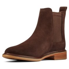 Ботинки челси Clarks Clarkdale Arlo , размер 41 , dark brown suede