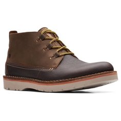 Ботинки Clarks, размер 44.5, Dark Brown Combi