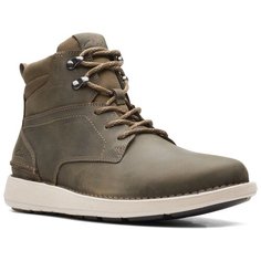 Ботинки Clarks, размер 41, olive leather