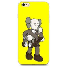 Силиконовый чехол "Кукла KAWS" на Apple iPhone 6 Plus/6S Plus / Айфон 6 Плюс/Айфон 6С Плюс Case Place