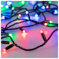 Светодиодная гирлянда ARD- STRING- CLASSIC-10000- BLACK-95LED- LIVE RGBW- DMX (24V, 10W) (Ardecoled, IP65)