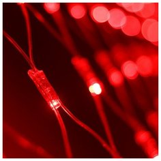 Светодиодная гирлянда ARD- NETLIGHT- CLASSIC-2000x1500- CLEAR-288LED Red (230V, 18W) (Ardecoled, IP65)