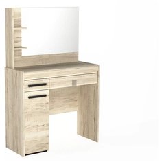 Туалетный столик СБК Мале Дуб галифакс белый