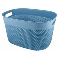 Корзина для хранения OSLO 18л туманно- голубой Plast Team