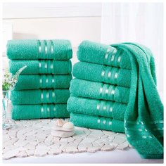 Доми Полотенце банное Harmonika Цвет: Мятный 70х130 см - 10 шт Dome