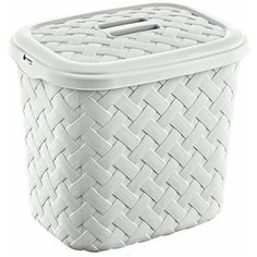 Корзина универсальная "Рогожка" 6л дымчатый Nice&Price