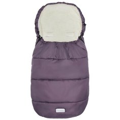 Конверт-мешок Amarobaby Snowy Travel (однотонный) 105 см фиолетовый