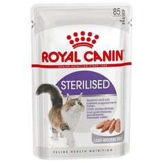 Royal Canin Sterilised Пауч 85г Влажный корм в пашет для стерилизованных кошек пауч 85г
