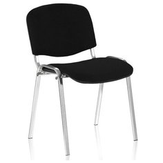 ISO (Изо) chrome Стул (ткань С-11, черная ) Nowy Styl