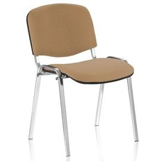 ISO (Изо) chrome Стул (ткань С-25, светло- бежевая) Nowy Styl