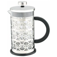 Френч-пресс BELLA CUCINA BC-1111 (0.6 л) серебристый/черный
