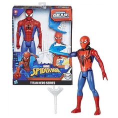 Игровая коллекционная фигурка Человек - паук Титан от Hasbro, Marvel, подвижная с аксессуарами, 30 см