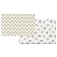 Детский коврик двусторонний Parklon Pure Soft Лесные ягоды и Линии, 190x130x1.2 см