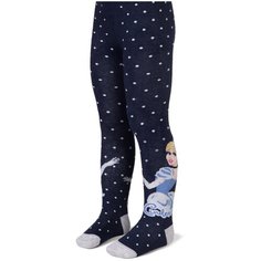 Колготки Conte-kids Disney Принцессы, размер 92-98, 484 темно-синий