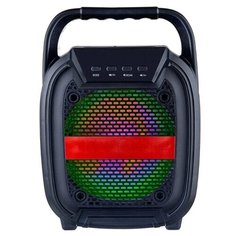 Колонка портативная Perfeo Power Box 5, Bluetooth, функция TWS, FM- USB- AUX- MP3, RGB- подсветка, 5Вт