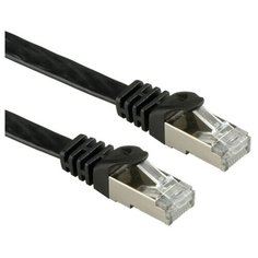 Патч- корд Cablexpert PP6-1M- BK FTP CAT6 RJ-45 кабель 1 метр - чёрный
