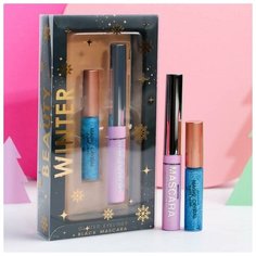 Набор: тушь для ресниц и глиттерная подводка Christmas Mood Beauty Fox