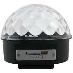 Ночник-проектор СТАРТ LED Disco RGB TL/MP3, 20 Вт, цвет арматуры: черный Start