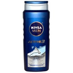 Гель-шампунь для душа Nivea Men Актив 3, 500 мл
