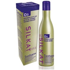 BES шампунь для волос SILKAT D3 Day by Day тонизирующий 300 мл / профессиональная Итальянская косметика