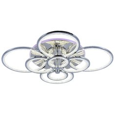 Светодиодная люстра 8002/8 CHR 256W+11W RGB Profit Light