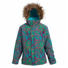Куртка BURTON размер L, green-blue morse geo