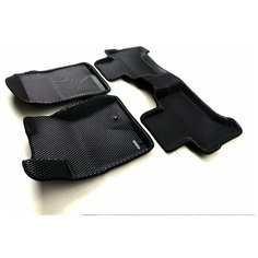 Коврики Euromat 3D EVA с бортиками для Toyota Land Cruiser Prado 120 2003-2010, Lexus GX470 1998-2008