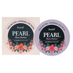 Koelf Pearl Shea Butter Eye Patch Гидрогелевые патчи для кожи вокруг глаз Petitfee