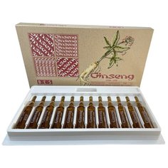 BES лосьон для волос от выпадения с женьшенем / Ginseng 12х10 мл / профессиональная Итальянская косметика