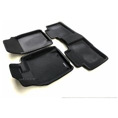 Коврики Euromat 3D EVA с бортиками для Geely Atlas 2018-