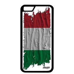 Противоударный чехол на смартфон // iPhone 6S // "Флаг Италии на ткани" Стиль Дизайн, Utaupia, белый