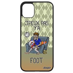 Новый чехол на смартфон // Apple iPhone 11 // "Не могу - смотрю футбол!" Болельщик Прикольный, Utaupia, зеленый