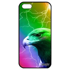 Дизайнерский чехол на смартфон // Apple iPhone 5 5S SE (2016) // "Орел" Стиль Ястреб, Utaupia, цветной
