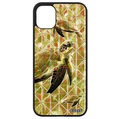 Противоударный чехол на смартфон // Apple iPhone 11 // "Черепаха" Наземная Слоновая, Utaupia, светло- зеленый