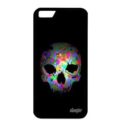 Защитный чехол на смартфон // iPhone 6S // "Череп" Готичный Скелет, Utaupia, черный