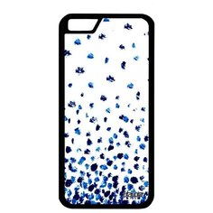 Противоударный чехол на смартфон // iPhone 6S // "Снег" Рисунок Пыль, Utaupia, белый