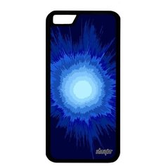 Красивый чехол на смартфон // iPhone 6S // "Большой взрыв" Звезда Сияние, Utaupia, синий