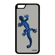 Противоударный чехол на смартфон // iPhone 6S // "Саламандра" Змей Амулет, Utaupia, синий