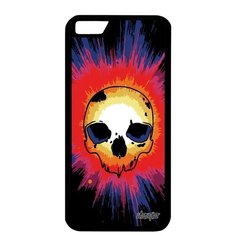 Качественный чехол на смартфон // Apple iPhone 6S // "Череп" Стиль Death, Utaupia, цветной