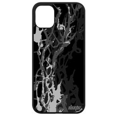 Защитный чехол на смартфон // Apple iPhone 11 // "Огонь" Дизайн Стиль, Utaupia, серый