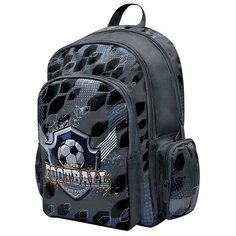 Maxitoys Рюкзак Футбольный Матч (MT-FT102018-2), черный