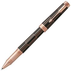 PARKER ручка-роллер Premier T565, 1931399, черный цвет чернил