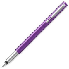 Parker 2025593 Ручка перьевая Vector Standard F01 Purple CT (Перо F)