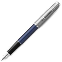 PARKER Ручка перьевая Sonnet F546, F, 0.8 мм, 2146747, черный цвет чернил