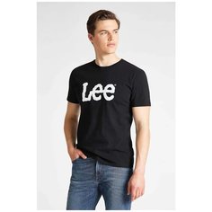 Футболка Lee Wobbly Logo Tee размер M, black
