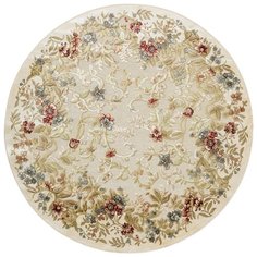 Бельгийский вискозный ковер с рельефом Venezia RV325- R111 круг (200*200 см) Ragolle