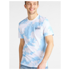 Футболка Lee TIE DYE TEE размер XL, голубой