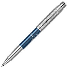 Parker 2054840 Ручка- роллер Sonnet Atlas SE18, Silver Blue CT